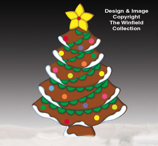Product Image of Giant Gingerbread Tree Wood Pattern