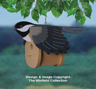 Product Image of Chickadee Birdhouse Wood Project Pattern
