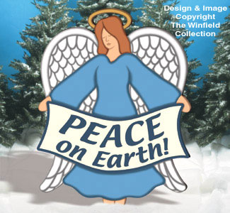 Product Image of Large Angel Woodcrafting Pattern