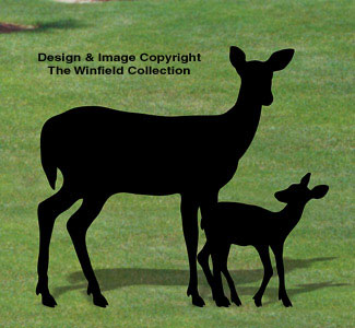Product Image of Doe & Fawn Shadow Woodcraft Pattern 