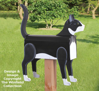 Cat Mailbox Wood Project Pattern