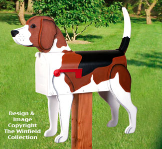 Product Image of Beagle Mailbox Wood Project Pattern