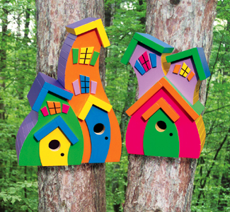 Wacky Birdhouses Woodcraft Plan