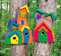Wacky Birdhouses Woodcraft Plan