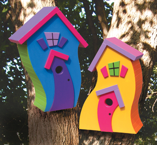 Product Image of Whimsical Birdhouse Wood Plan