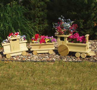Product Image of Train Planter Wood Project Plan