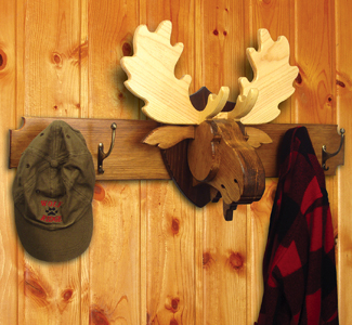 Product Image of Moose Rack Wood Project Plan