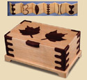 Inlaid Maple Leaf Jewelry Box Plans