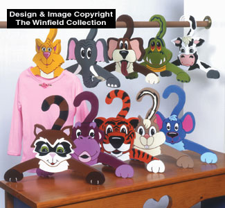 Animal Clothes Hangers Pattern