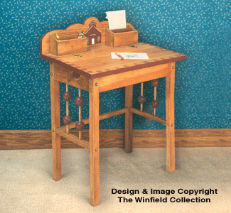 Kids Furniture - Desk Woodworking Plan