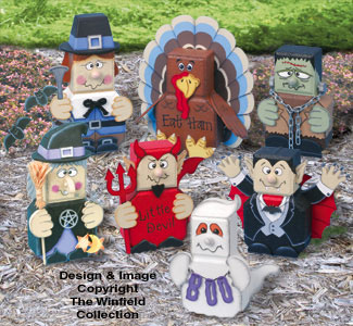 Product Image of Fall Holiday Patio Paver Pals Pattern