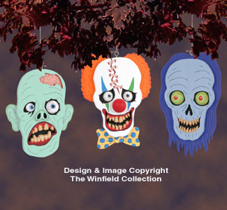 Product Image of Bug-Eyed Ghoul Heads Woodcrafting Pattern