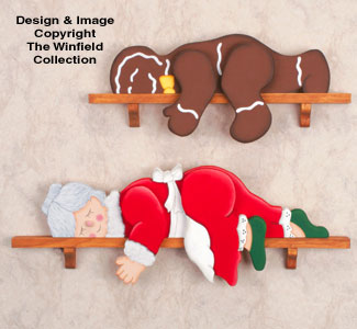 Product Image of Lazy Mrs. Claus and Gingerbread Man Pattern