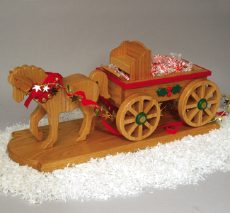 Product Image of Horse Drawn Wagon Woodcraft Project Plan