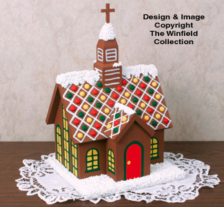 Product Image of Ultimate Gingerbread Church Woodcraft Pattern
