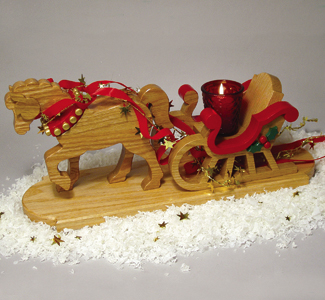 Product Image of Horse Drawn Sleigh Woodcraft Project Plan