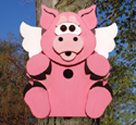 When Pigs Fly Birdhouse Wood Plan