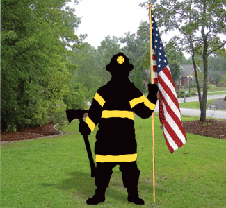Product Image of Fireman Shadow Woodcrafting Pattern