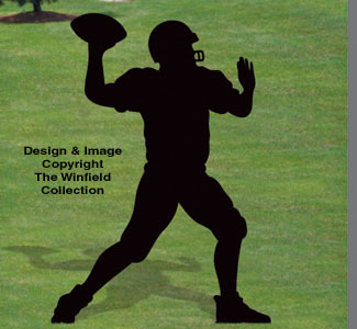 Product Image of Quarterback Shadow Woodcrafting Pattern