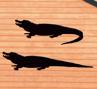 Product Image of Alligator Shadows Woodcrafting Pattern
