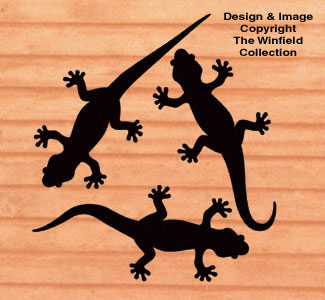Product Image of Gecko Shadows Woodcrafting Project Plan