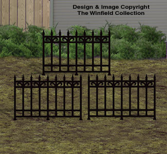 Product Image of Graveyard Fence Woodcraft Pattern