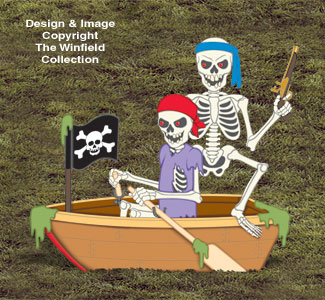 Product Image of Haunted Rowboat Wood Project Pattern