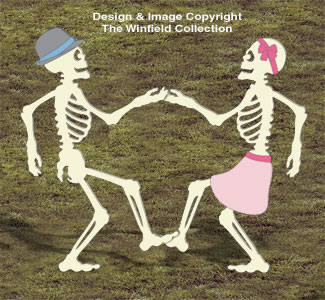 Product Image of Skeleton Dancers Woodcrafting Pattern