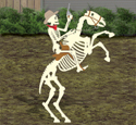 Skeleton Horse Rider Woodcraft Pattern