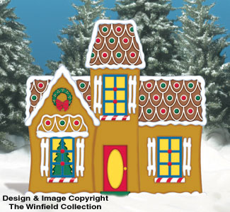 Product Image of Gingerbread Manor Woodcraft Pattern