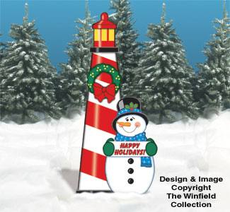 Product Image of Snowman, Wreath and Lighthouse Pattern Set