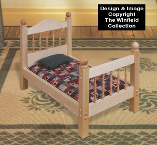 Product Image of Doll Bed Wood Pattern