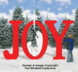 Product Image of Huge JOY Nativity Pattern
