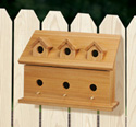 One-Sided Cedar Birdhouse Wood Pattern