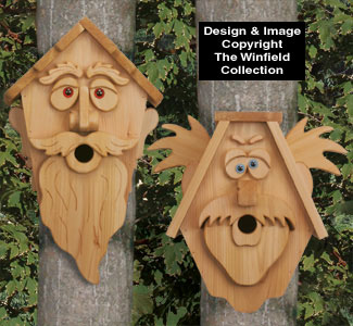 Product Image of Cedar Men Birdhouse Patterns