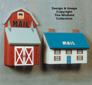 Country House and Barn Mailbox Patterns
