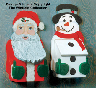 Santa and Snowman Mailbox Patterns