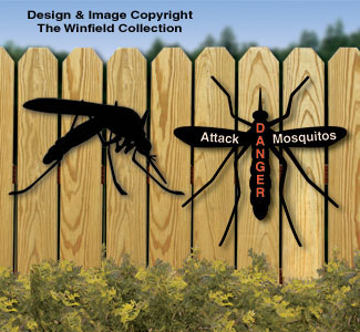 Product Image of Mosquito Shadows Woodcrafting Pattern