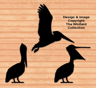 Product Image of Pelican Shadows Woodcrafting Pattern