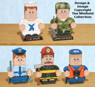 Product Image of Military & Public Service Patio Paver Pals Pattern