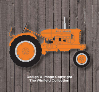 Product Image of Small Allis Chalmers Tractor Wall Decor Pattern