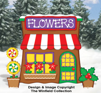 Product Image of Gingerbread Flower Shop Pattern