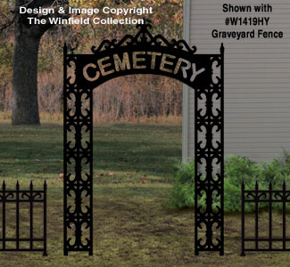 Product Image of Graveyard Entrance Woodcraft Pattern