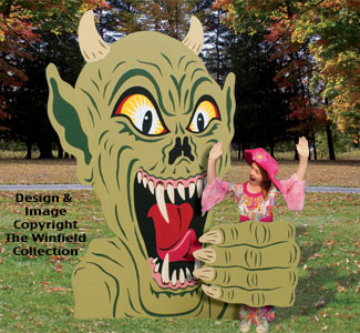 Product Image of Rising Demon Photo Op Wood Plans