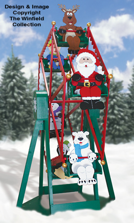 Christmas Ferris Wheel and Riders Plan Set