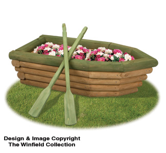 Product Image of Landscape Timber Rowboat Planter Plans