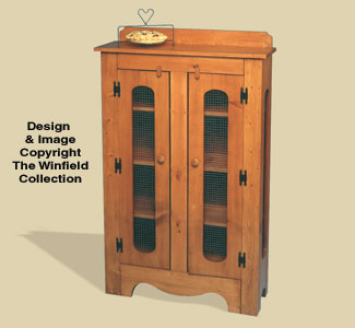 Product Image of Pie Safe Woodworking Plan