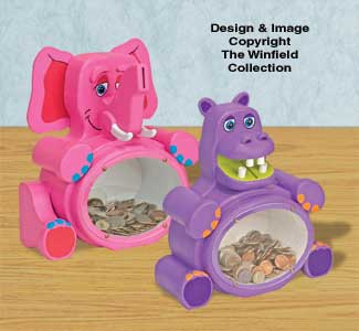 Product Image of Fat Elephant & Hippo Banks Pattern 