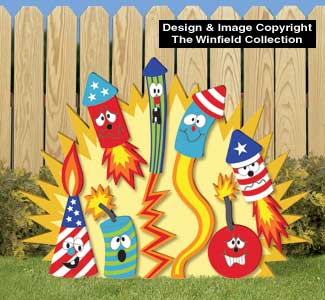 Product Image of Fireworks Grand Finale Wood Pattern
