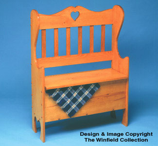 Product Image of Country Hall Seat Woodworking Plan